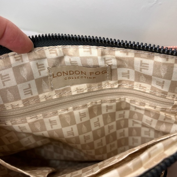 Pink London Fog Crossbody Bag with Adjustable Strap and Minimalist Design NWOT - Picture 9 of 10